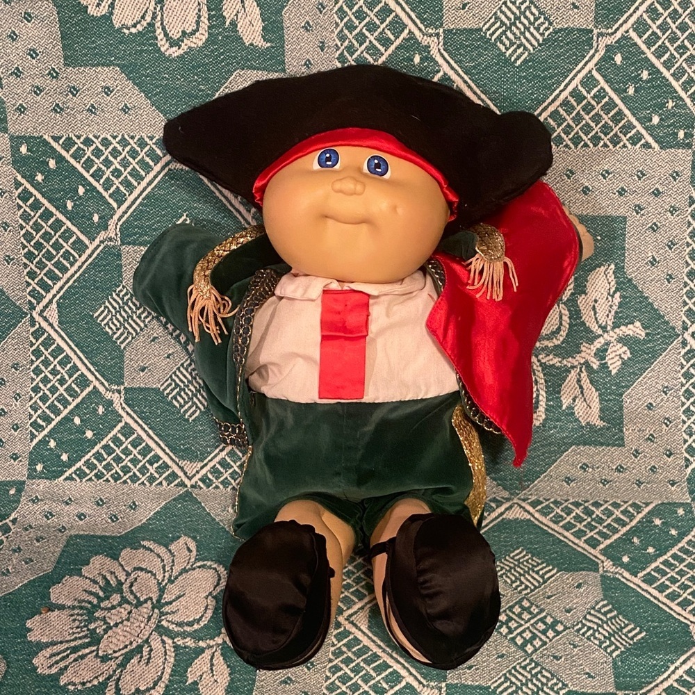 Vintage 1984 Cabbage Patch Doll - World Traveler Spain Matador